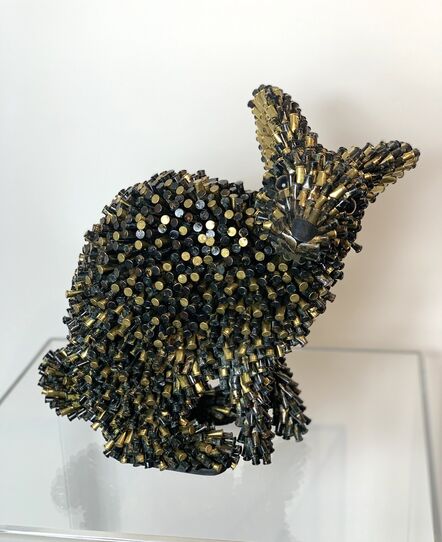Federico Uribe, ‘Black Rabbit, Gold Spots’, 2021