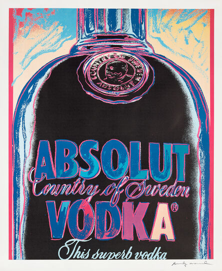Andy Warhol, ‘Absolut Vodka’, 1985