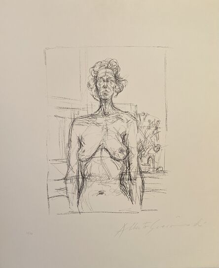 Alberto Giacometti, ‘Nu Aux Fleurs’, 1960