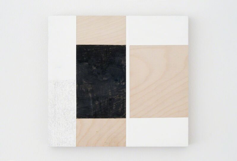 Alan Johnston, ‘Untitled’, 2015, Painting, Acrylic, pencil, charcoal beeswax and fixative on wood, Bartha Contemporary