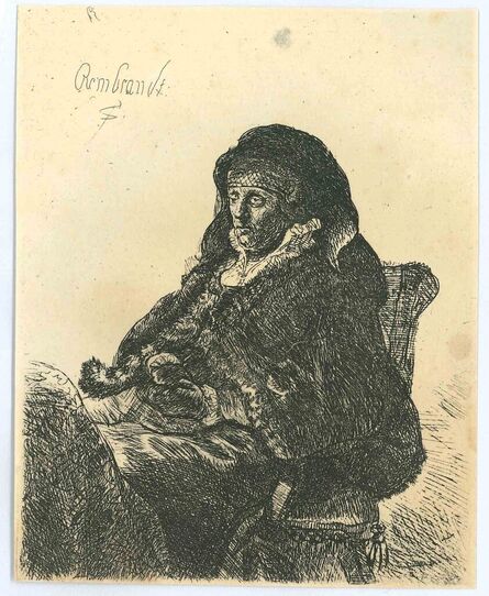 Rembrandt van Rijn, ‘Portrait of Rembrandt's Mother’, 19th Century