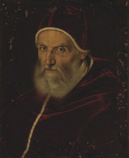 Scipione Pulzone, called Il Gaetano, ‘Portrait of Pope Gregory XIII, bust-length’
