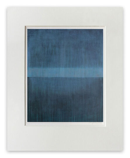 Janise Yntema, ‘Vibration In Blue (Abstract Painting)’, 2021