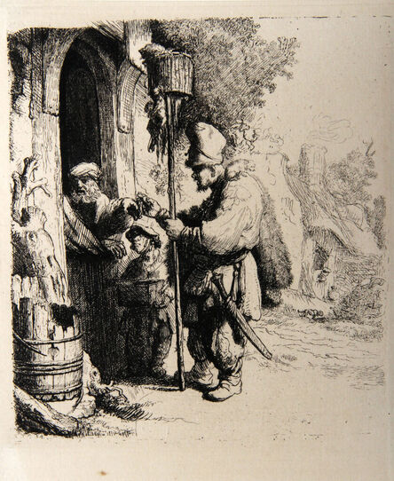 Rembrandt van Rijn, ‘Le Marchand de Mort aux Rats (B121)’, 1878