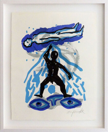 A.R. Penck, ‘Das Meer, der liebe Gott und das Muli ’, 1995