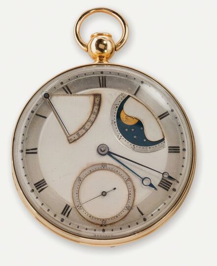 Abraham-Louis Breguet, ‘Automatic (perpétuelle) quarter repeating watch with dumb (à toc) repeater’, 1794