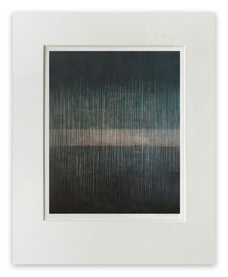 Janise Yntema, ‘Indigo Vibration (Abstract Painting)’, 2021