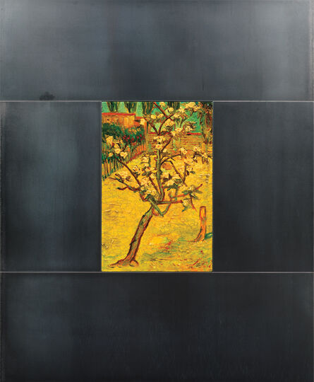 David Bierk, ‘Solitary Tree, Locked in Migration, to Van Gogh’, 1993