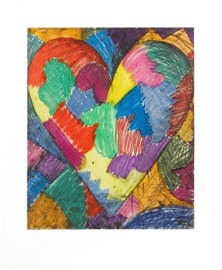 Jim Dine, ‘A Beautiful Heart’, 1996