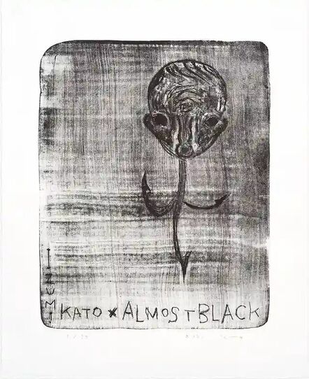 Izumi Kato, ‘IZUMI KATO X ALMOSTBLACK untitled ( Almost black)’, 2021