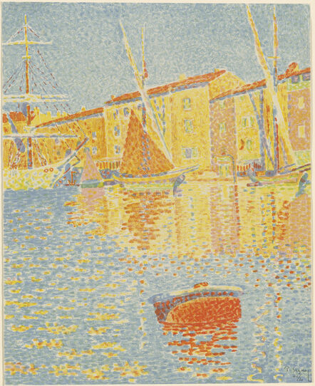 Paul Signac, ‘The Buoy (La bouée)’, 1894