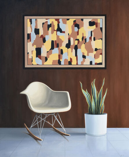 Danny Heller, ‘Eames Chair and Painting ’, 2019