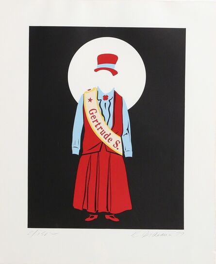 Robert Indiana, ‘Gertrude Stein from Mother of Us All’, 1977