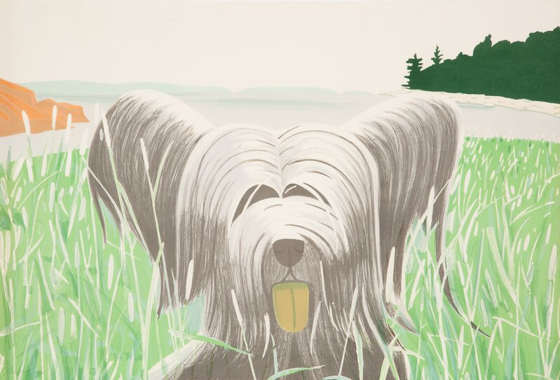 Alex Katz, ‘Dog at Duck Trap’, 1975-1976, Print, Lithograph in colors on wove paper, Heritage Auctions