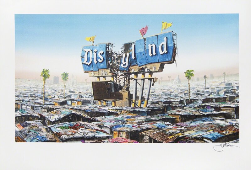 Jeff Gillette, ‘Disylnd’, 2015, Print, Offset lithograph on paper, Julien's Auctions
