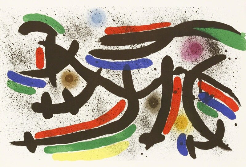 Joan Miró, ‘From Lithographies’, 1972, Print, Three lithographs printed in colours, Sworders