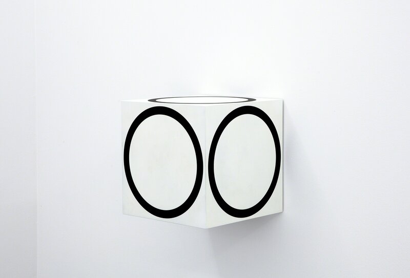 Channa Horwitz, ‘CIRCLES ON A CUBE’, 1968-2011, Sculpture, Varnish on wood, KW Institute for Contemporary Art