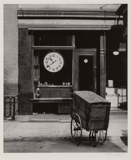 Berenice Abbott, ‘Repair shop, Christopher St., New York’, 1947