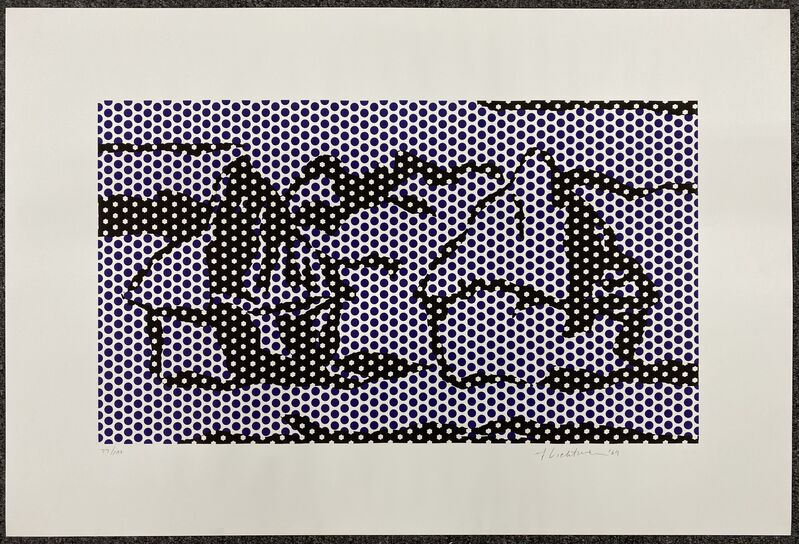 Roy Lichtenstein, ‘Haystacks #3’, 1969, Print, Lithograph and screenprint on Rives BFK paper, DANE FINE ART