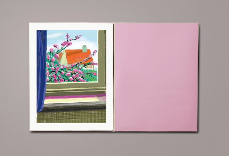 David Hockney, ‘My Window, Art Edition (No. 751-1,000) 'No. 778'’, 2020, Books and Portfolios, 8-color inkjet print on cotton-fiber archival paper, with hardcover clamshell box, Reem Gallery