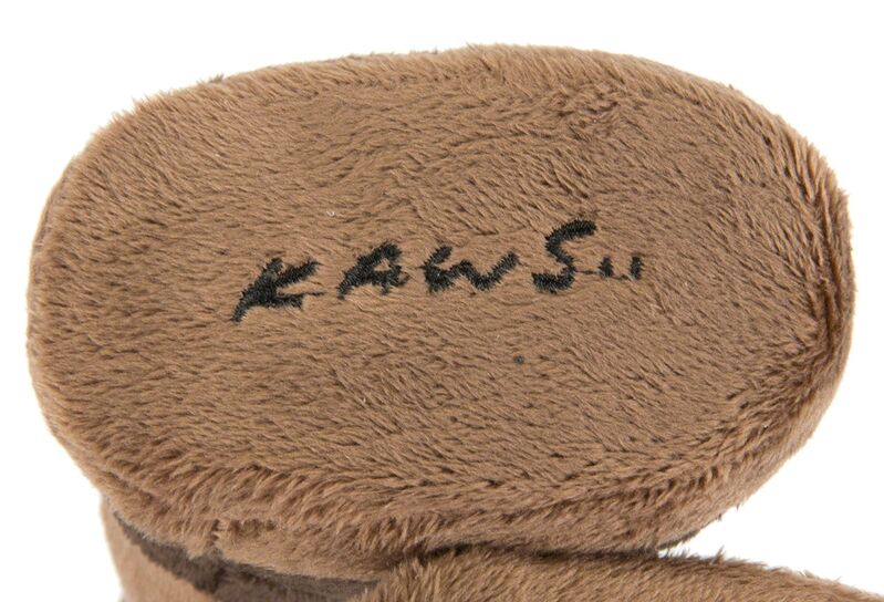 KAWS, ‘Companion Plush (Brown)’, 2015, Sculpture, Stuffed plush figure, Julien's Auctions