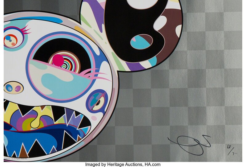Takashi Murakami, ‘Parallel Universe’, 2014, Print, Offset lithograph with colors on wove paper, Heritage Auctions