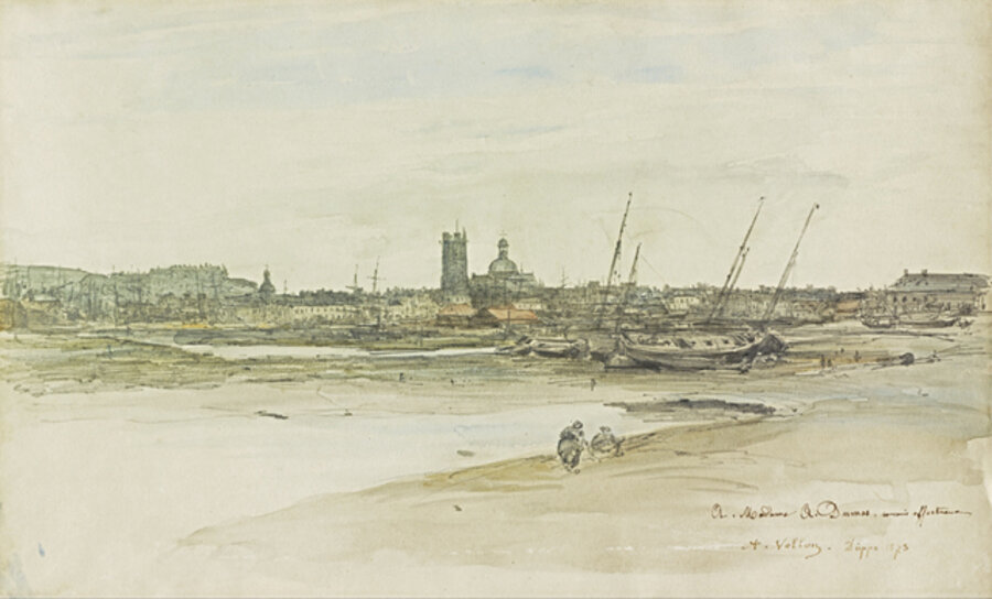 View of Dieppe Harbor