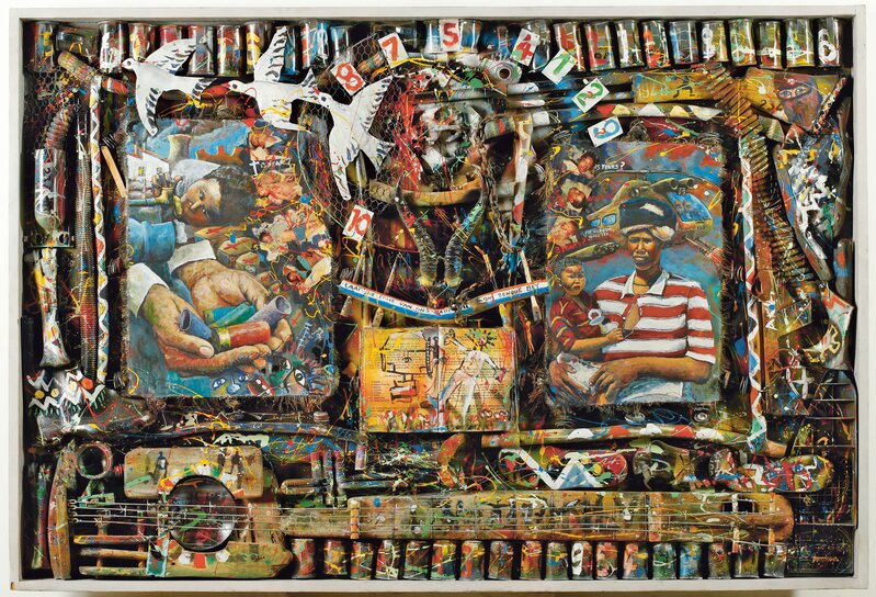 Willie Bester, ‘Transition’, 1994, Painting, Mixed media, British Museum