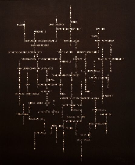 Sylvia Eckermann, ‘Cartography of the Intangible’, 2013