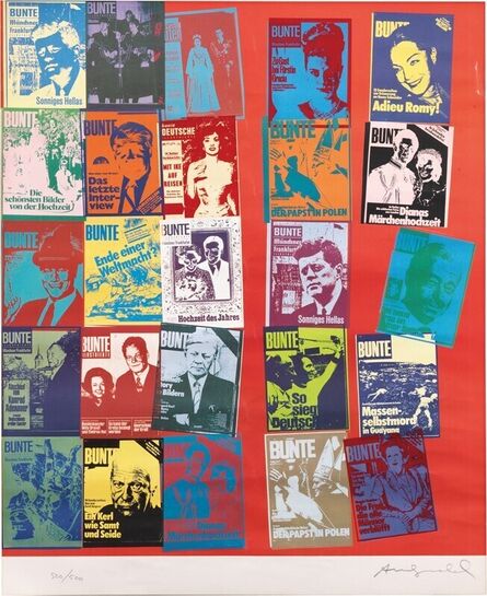 Andy Warhol, ‘Magazine and History’, 1983