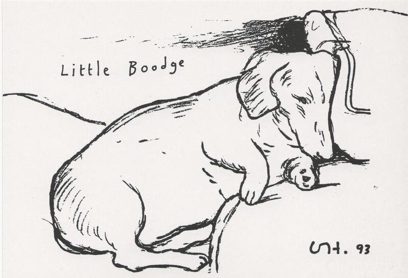 David Hockney, ‘Little Boodge’, 1993, Print, Offset lithograph, Mr & Mrs Clark’s