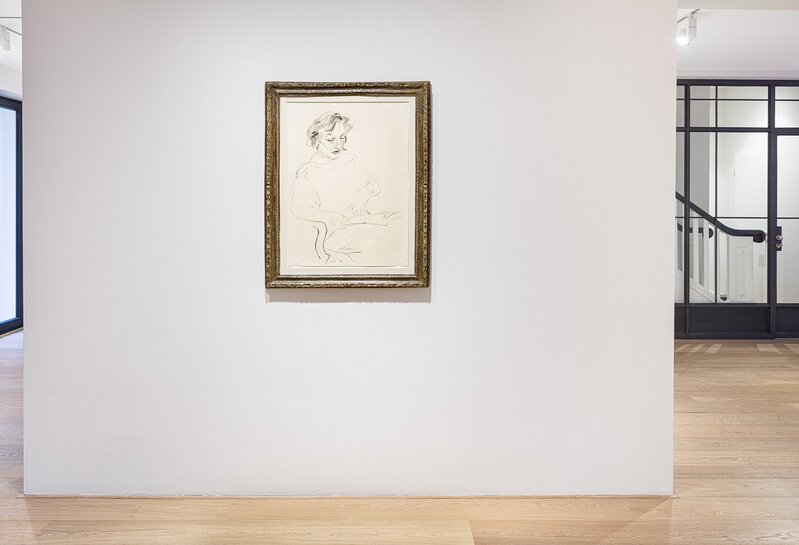 David Hockney, ‘Celia, 1984’, 1984, Drawing, Collage or other Work on Paper, Charcoal on paper, Tanya Baxter Contemporary