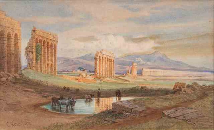Ruins of the ancient aqueducts