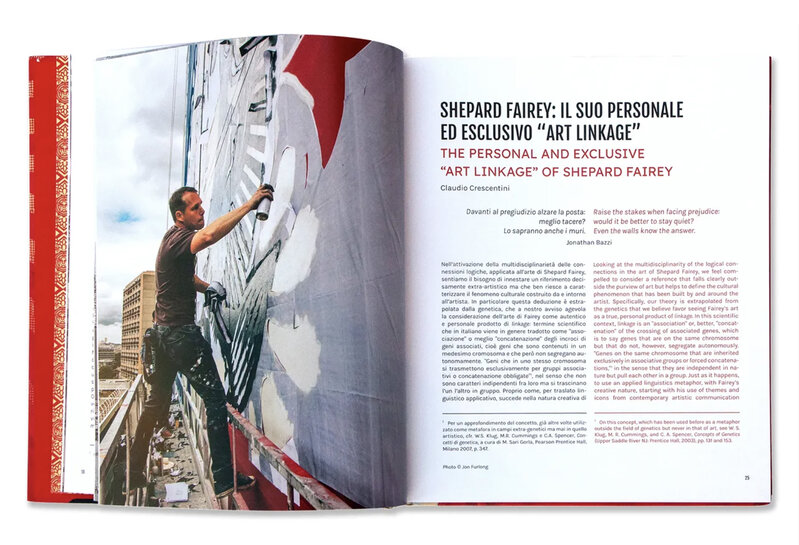 Shepard Fairey, ‘'3 Decades of Dissent'’, 2020-2022, Books and Portfolios, Hand-Signed First Edition hardcover artist's book in full-color, 189 pages. Printed in both English and Italian., Signari Gallery
