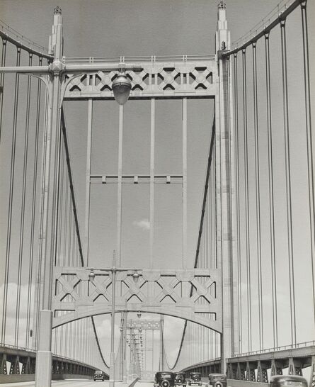 Berenice Abbott, ‘Triborough Bridge: Cables, June 29’, 1937