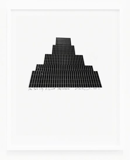 Dan Graham, ‘New York City, Ziggurat Skyscraper’, 1966