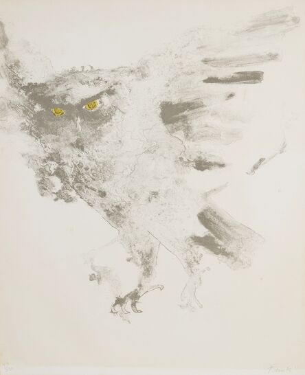 Elisabeth Frink, ‘Eagle Owl (Wiseman 87)’, 1973