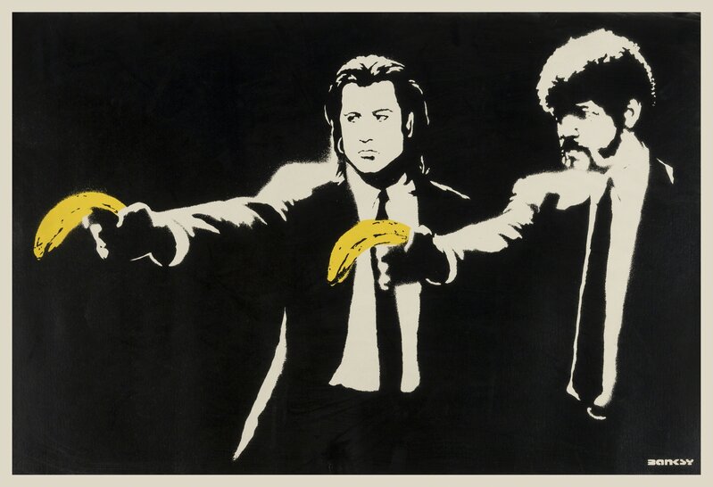 Banksy, ‘Pulp Fiction’, 2004, Print, Screenprint in colours, on wove paper, Forum Auctions