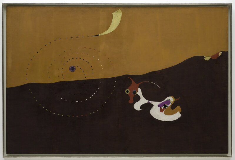 Joan Miró, ‘Paysage (Le lièvre)’, 1927, Painting, Oil on canvas, Guggenheim Museum Bilbao