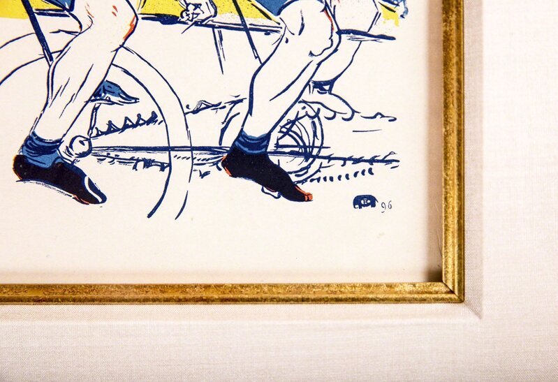 Henri de Toulouse-Lautrec, ‘Le Chaine Simpson’, 1900, Print, Silkscreen, Modern Artifact