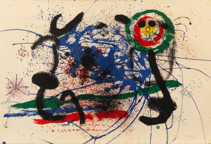 Joan Miró, ‘L'Amazone’, 1964, Print, Colored Lithograph, Freeman's | Hindman