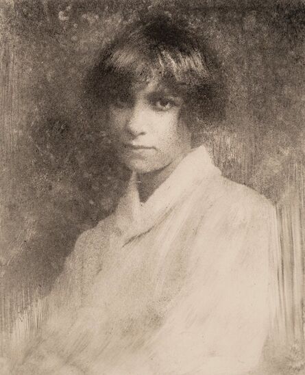 Robert Demachy, ‘Portrait of a Youth’, circa 1905