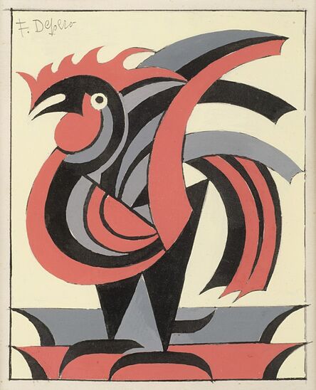 Fortunato Depero, ‘Il gallo’, 1952