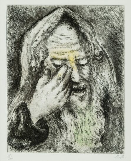 Marc Chagall, ‘The Lamentations of Jeremiah, from The Bible series’, 1931-39