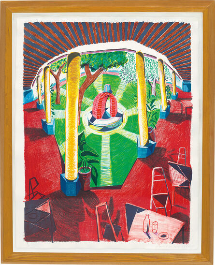 David Hockney, ‘Views of Hotel Well III, from Moving Focus Series’, 1984-85
