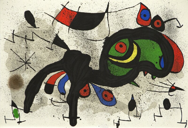 Joan Miró, ‘Ram in Bloom’, 1971, Print, Original lithograph in colors, Heather James Fine Art Gallery Auction