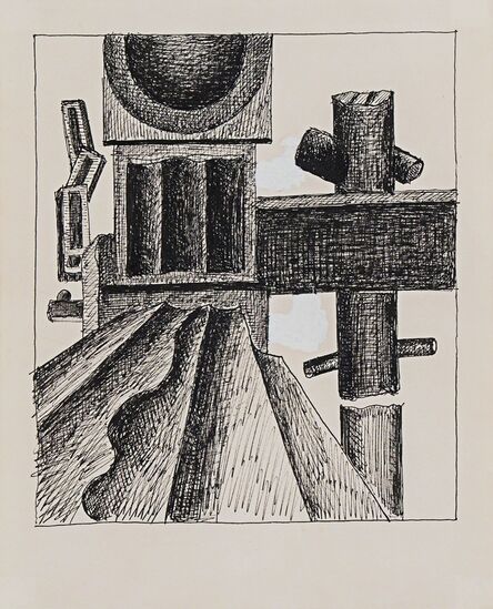 Fernand Léger, ‘Composition (with machine parts)’, ca. 1930