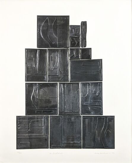 Louise Nevelson, ‘The Great Wall, from Lead Intaglio Series (B. 109)’, 1970