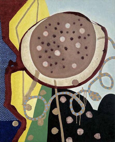 Clyde Hopkins, ‘Cinnabar and Lemon’, 1995