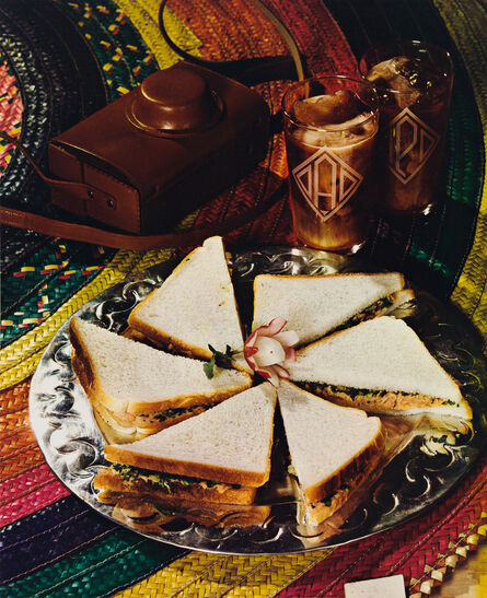 Paul Outerbridge, ‘Sandwiches on Tray’, ca. 1938